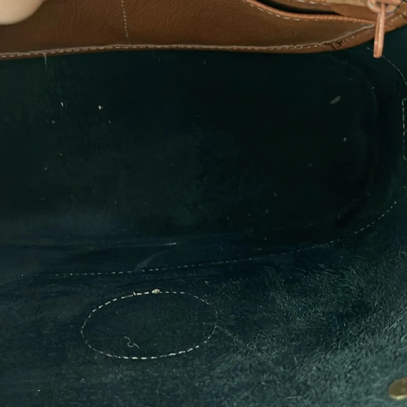 Dooney & Bourke handbag leather satchel black brown - Picture 14 of 16